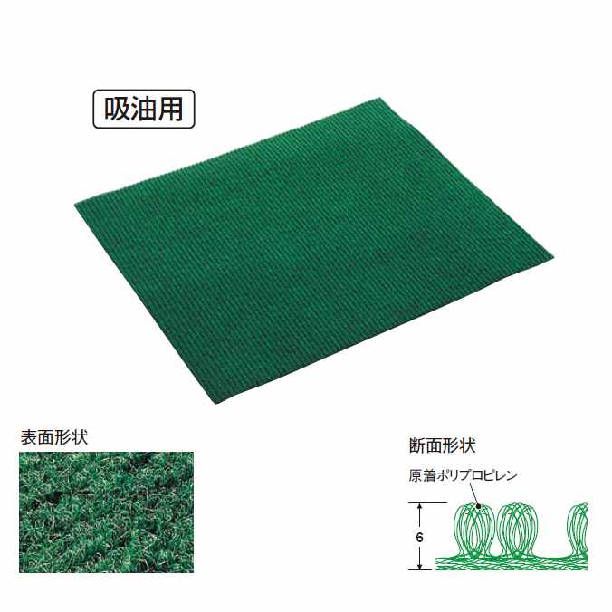 Rakuten - 【吸油用マット】吸油マット 85×145cm (テラモト MR-181-240-1)(厨房 工場 商業施設 店舗 激安)