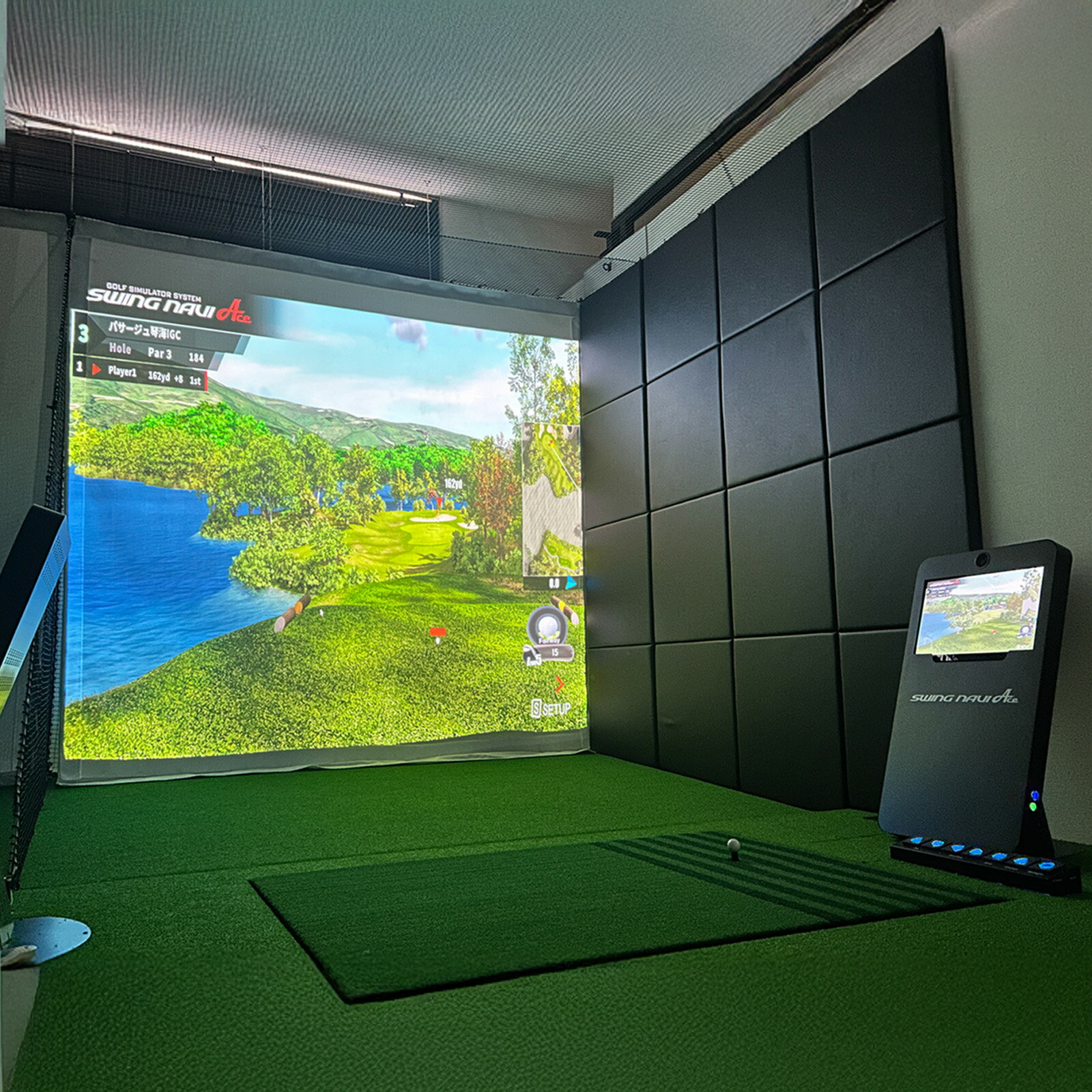 シーディアイゴルフ SwingnaviAce スイングナビエース ゴルフ シミュレーションゴルフ インドアゴルフ スイング シミュレーター 室内ゴルフ ショット機器 アプローチ 施工・現地調査必要 別途施工・現地調査費有