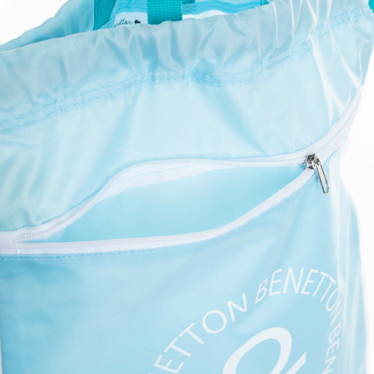 閉店セーノレ！再入荷 BENETTON 2WAYプールバッグ キッズ 女の子 ナップサック リ...