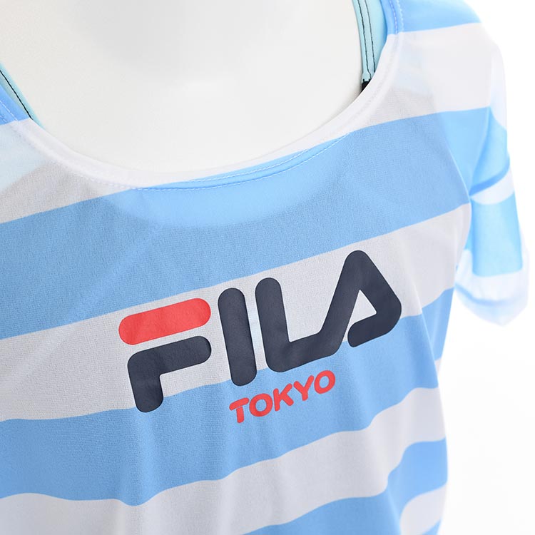 閉店セーノレ！FILA スクール水着タンキニセット 女の子 キッズ ジュニア レジャー...