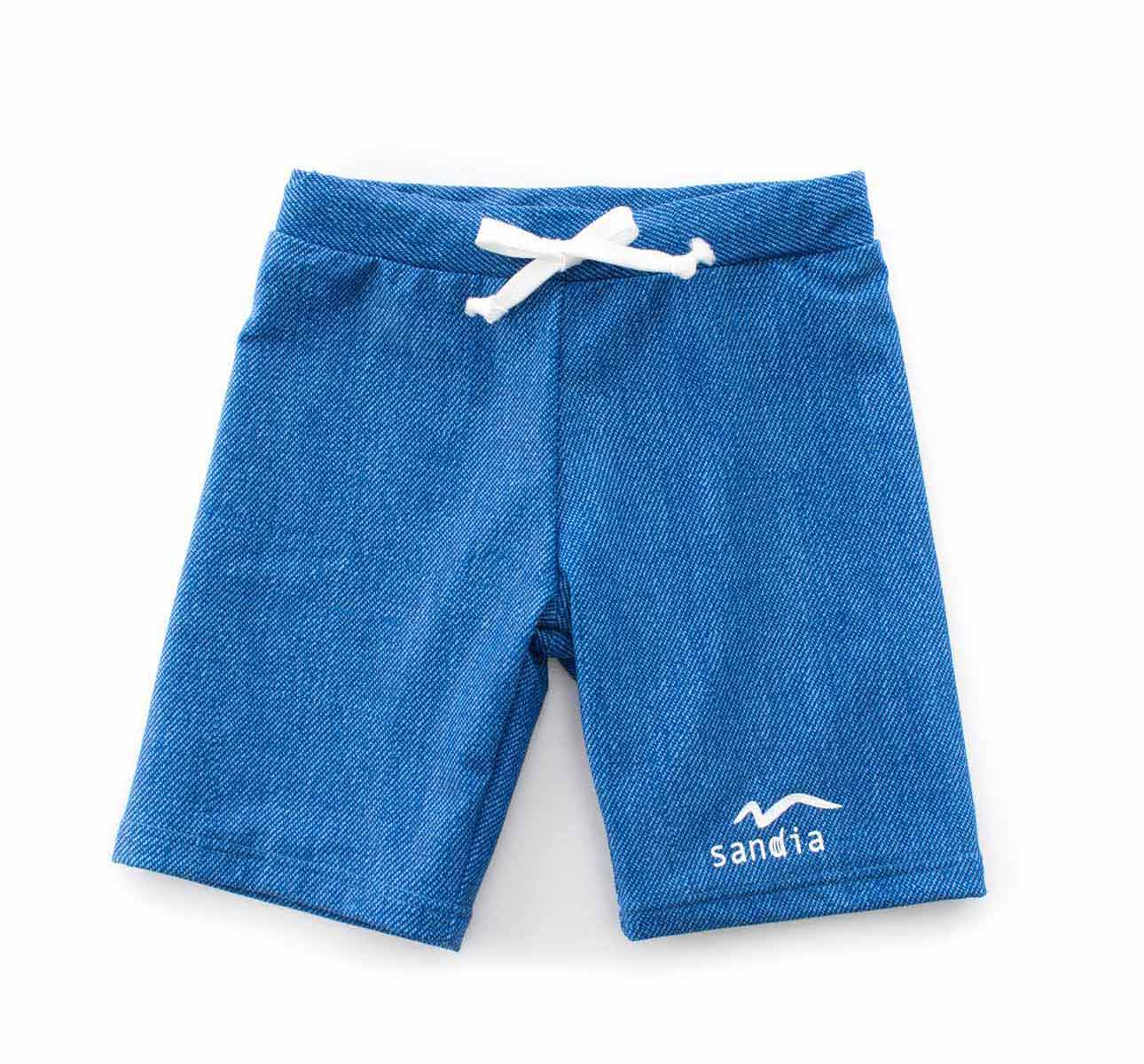 【Sandiaサンディア】子供水着男の子ラッシュガードセットグリーンボーダー