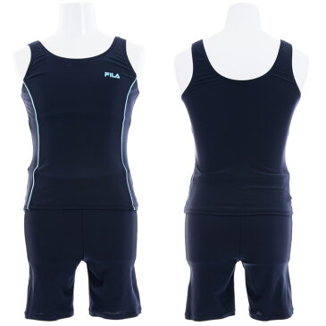 スクール水着 FILA フィラ セパレートタイプ まくれ防止付き 女の子 キッズ
