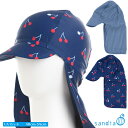 閉店セール!Sandia サンディア UVスイムキャップ 日除け防止 プリントベビー キッズ UVカット