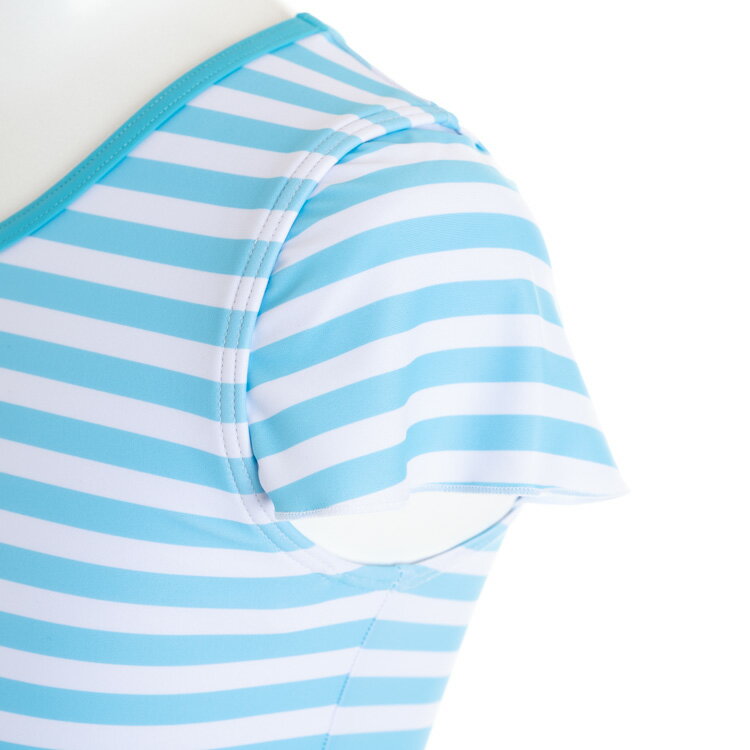 閉店セール！子供水着 女の子 キッズ 水着 ジュニア piinoピーノ ラッシュガードタンキニ水着セット めくれ防止付き 140cm 150cm 160cm 170cm