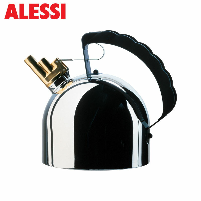 アレッシィ ホイッスルケトル 2L ALESSI 9091 ステンレス 笛吹ケトル 送料無料