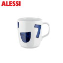 アレッシィ マグ 300ml ITSUMO-YUNOKI WARE ホワイト ブルー 深澤直人 柚木沙弥郎 ALESSI