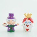 【廃盤品・希少】 アレッシィ フィギュア2個セット 帽子屋&ハートの女王 ALESSI The Hatter & The Queen of Hearts AMGI47SET2