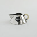 【廃盤品・希少】 アレッシィ ステンレスクリーマー ホワイトアイボリー ALESSI 9096 WI 送料無料