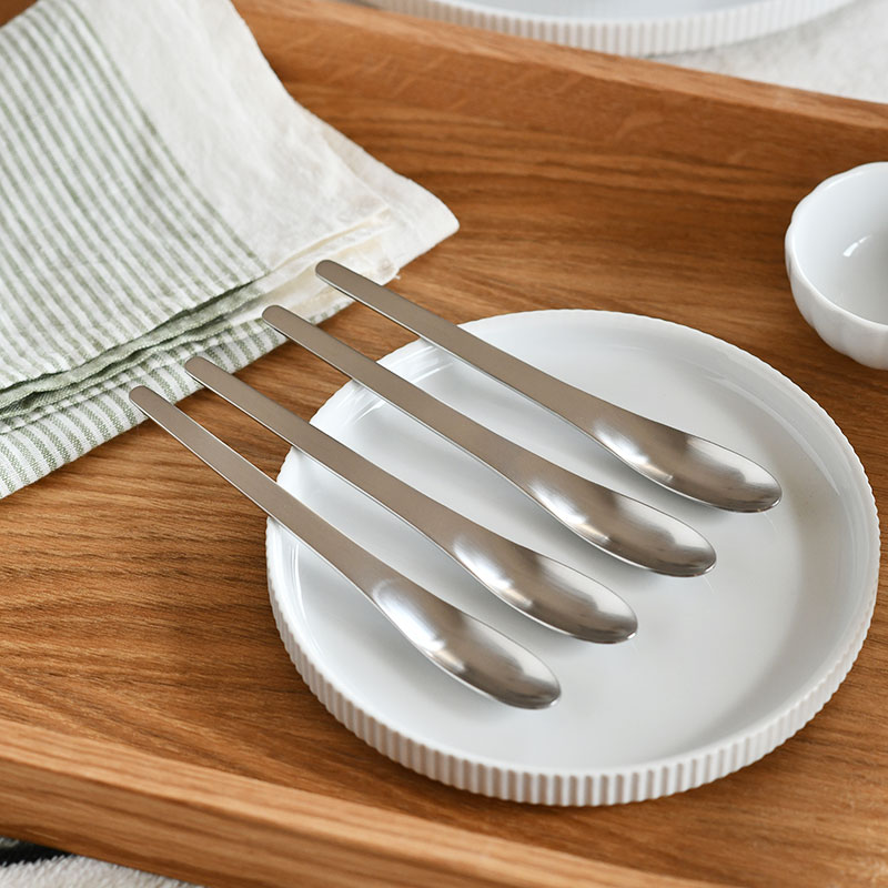 ジョージ・ジェンセン ジョージジェンセン ティースプーン Lサイズ 4本セット アルネ ヤコブセン シルバー Georg Jensen ARNE JACOBSEN SPOON SET ギフト プレゼント 送料無料