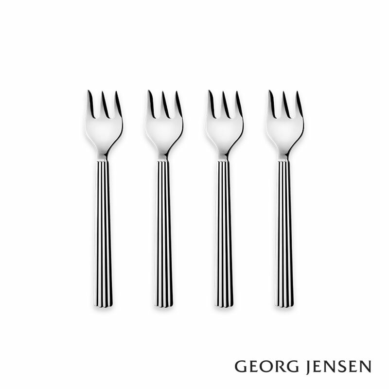 ジョージ・ジェンセン ジョージジェンセン ケーキフォーク 4本セット ベルナドッテ Georg Jensen BERNADOTTE デザート ステンレス シルバー 送料無料