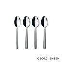 ジョージジェンセン デザートスプーン 4本セット ベルナドッテ Georg Jensen BERNADOTTE ステンレス シルバー 送料無料