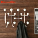 【セール20 OFF】 【正規品】 ハーマンミラー Herman Miller イームズ ハングイットオール Eames Hang It All ホワイト 単色 シンプル フックハンガー 【送料無料】