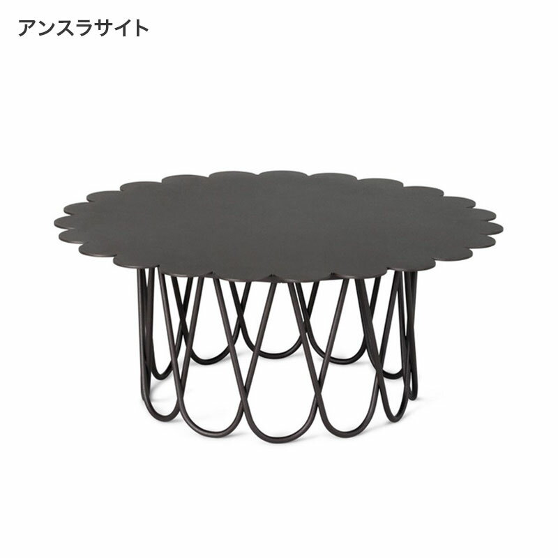 ハーマンミラー ジラードフラワーテーブル スモール 60cm Herman Miller Girard Flower Table アンスラサイト ビビッドレッド GRF24 【正規品】