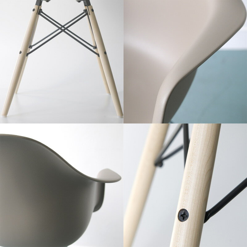 EU8-08 Herman Miller ハーマンミラーEames Shell Chairs イームズ アームシェルチェアDAW/スパロー/メープル DAW.BK.UL.9J.E8【送料無料】_dp05