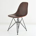 ハーマンミラー イームズウッドシェルチェア サントスパリサンダー×ブラックベース E5-3 Herman Miller Eames Shell Side Chairs DWSR DWSRBK9N 【送料無料】_dp05