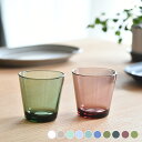 イッタラ タンブラー 1個 210ml カルティオ iittala Kartio ガラス グラス おしゃれ シンプル カルーナ パイングリーン 単品