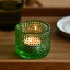 【限定復刻】 イッタラ カステヘルミ アップルグリーン キャンドルホルダー iittala Kastehelmi ガラス..
