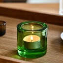 【限定復刻】 イッタラ キビ アップルグリーン キャンドルホルダー iittala Kivi marimekko マリメッコ ガラス おしゃれ シンプル