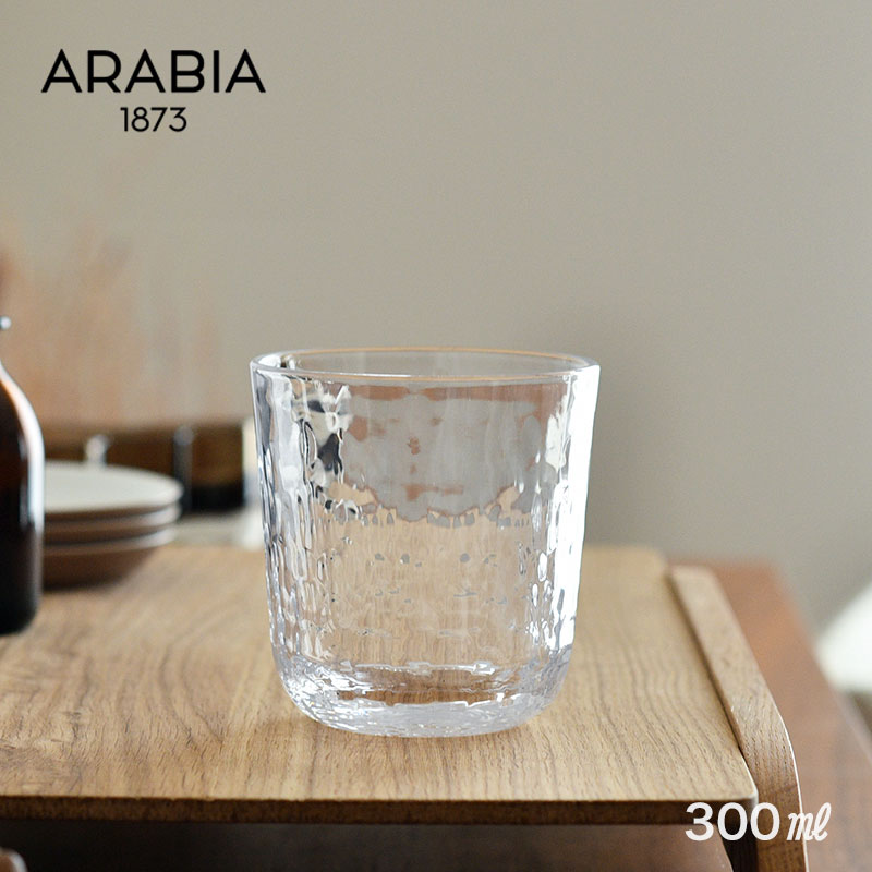 Rakuten - アラビア タンブラー 300ml マイニオ クリア 1個 単品 ARABIA Mainio iittala イッタラ ガラス グラス 透明 おしゃれ