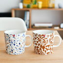 イッタラ オイバ トイッカ マグ 400ml iittala Oiva Toikka Helle cheetah マグカップ ヘレ ブルーブラウン チーター ブラウン