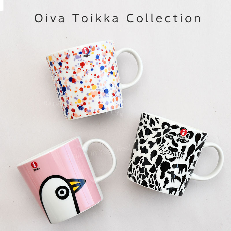 【セール40％OFF】 イッタラ オイバ トイッカ マグ 300ml チーター ブラック iittala Oiva Toikka マグカップ