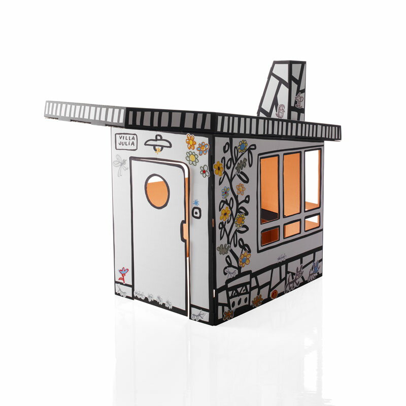 マジス 組み立て式 ダンボールハウス ヴィラ ジュリア MAGIS VILLA JULIA