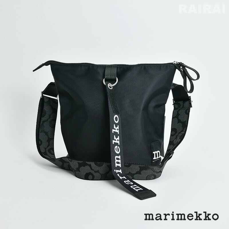 マリメッコ ショルダーバッグ キャリー オール 無地 ブラック 黒 marimekko Carry All Solid おしゃれ 人気 送料無料