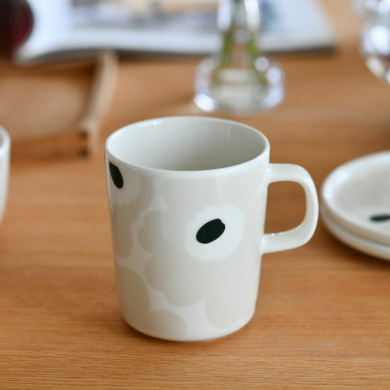 マリメッコ マグカップ 250ml ウニッコ ライトブルー×ブラウン 日本限定 marimekko UNIKKO おしゃれ 人気のサムネイル