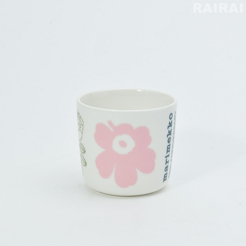 マリメッコ 日本限定 ラテマグ 1個 単品 200ml 75th Anniversary マルチカラー marimekko Unikko VIHKIRUUSU おしゃれ かわいい 人気 送料無料 (3)