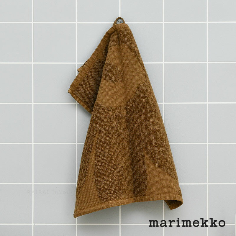 【セール50%OFF】 マリメッコ ミニタオル 30×30cm ウニッコ ダークサンド marimekko UNIKKO おしゃれのサムネイル