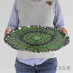 marimekkoSIIRTOLAPUUTARHAプライウッドトレイ(丸型)46cm/45【64902】マリメッコ_mp15