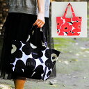 マリメッコ トートバッグ ウニッコ 日本限定 marimekko UNIKKOBAG レディース マザーズバッグ 赤 黒 軽量 小さめ 定番