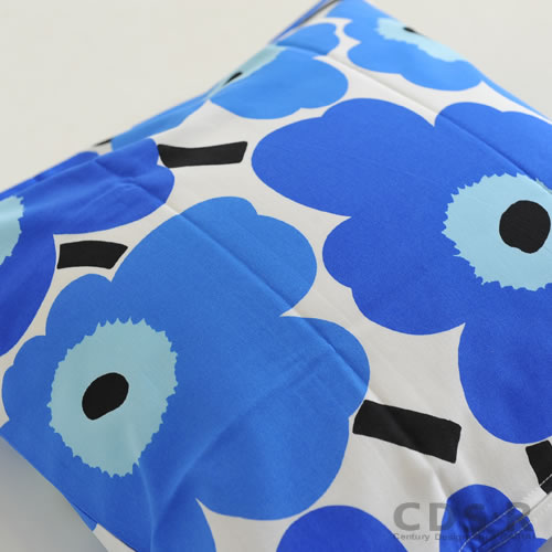 マリメッコ クッションカバー 45cm×45cm ピエニウニッコ ホワイト×ブルー (02) 【日本限定】 marimekko PIENI UNIKKO [00007] _dp10