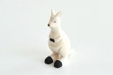 ぽれぽれ動物 カンガルー polepole ポレポレ 木製 オブジェ(3)
