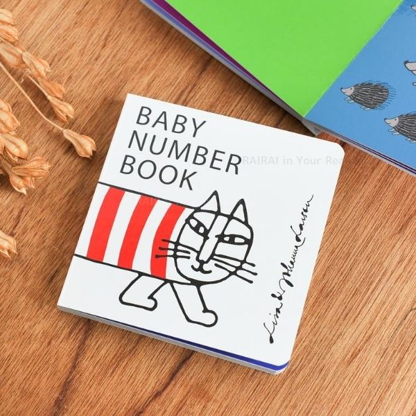 リサラーソン 絵本 ベイビーナンバーブック Lisa Larson Baby Number Book Lisa&Johanna