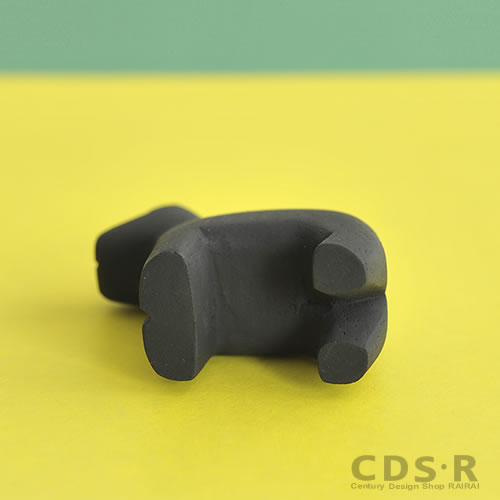 ぽれぽれ動物 ミニチュアシュナウザー polepole 犬 木製 オブジェ [3]