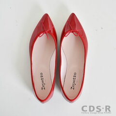 repetto(レペット)BallerinaBrigitteパテントレザーポインテッドバレエシューズ(V1556V/1556/76)_dp10