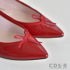 repetto(レペット)BallerinaBrigitteパテントレザーポインテッドバレエシューズ(V1556V/1556/76)_dp10