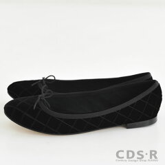 repettoBallerinaCendrillonベロアバレエシューズ(V086VELM/3086/99)レペット_dp10