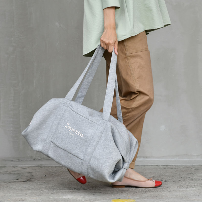 レペット ダッフルバッグ L ジャージー グレー repetto DUFFLE BAG Gris Chine Lサイズ ビッグ おしゃれ 送料無料