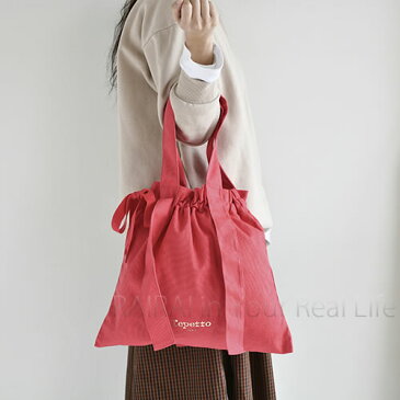 【セール20%OFF】レペット 巾着トートバッグ RONDO ピンクフルーツ (78) repetto [00333/B0333T]_dp10 _lksl20