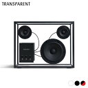 トランスペアレント スピーカー ブラック ホワイト レッド TRANSPARENT Speaker Hi-Fi Bluetoothスピーカー Black White Red 送料無料