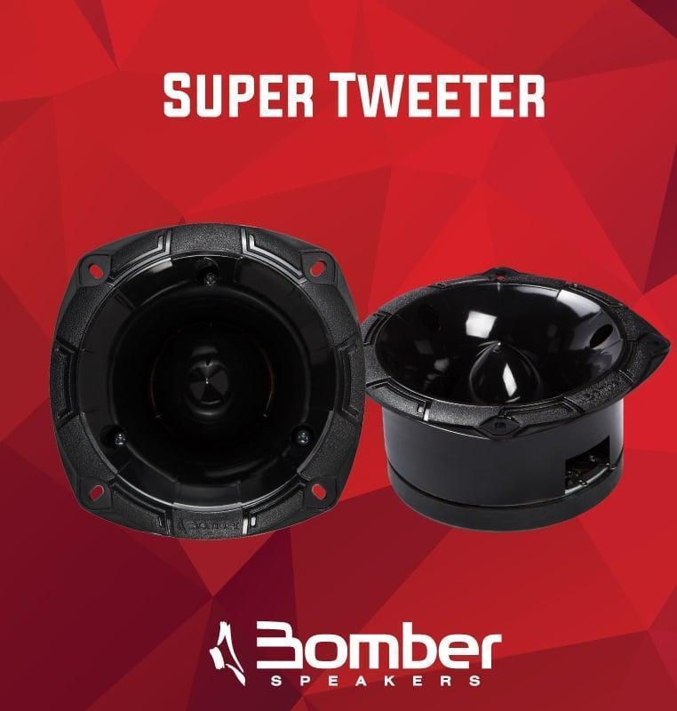 2個セット　スーパーツイーターBomber STB350 100Wカーオーディオ カースピーカー カーステレオ　外向..