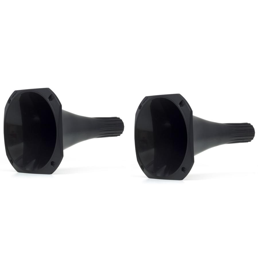 2個セット Fiamon プラスチックホーン ロング 24.5cm 1インチ カースピーカー カーオーディオ