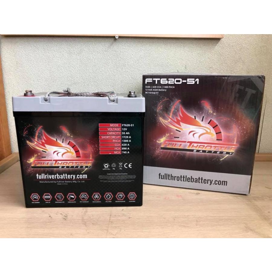 �ե륹���åȥ� FT620-51 ���֥Хåƥ꡼AGM ���������ǥ��� �Хåƥ꡼ ������ �������ԡ�����