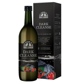 【公式】ダーククレンズ（DARK CLEANSE)　人気のザクロ＆ベリー味　USで大注目の最新チャコールドリンク（4種類の炭　植物性ナノ型乳酸菌SNK　ナノ型乳酸菌nEF　植物発酵エキス290種　スーパーフード配合）