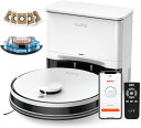【MAX10%OFF!当店買い回りクーポン配布】アイライフ(ILIFE) ロボット掃除機 高精度レーザー 2.5L大容量紙パック 60日自動ゴミ収集 5000Pa強力吸引 水拭き両用 お掃除ロボット 予約清掃 Wi-Fi/アプリ/リモコン対応 静音 モップ付き 自動充電 落下防止 衝突防止 A30 Pro