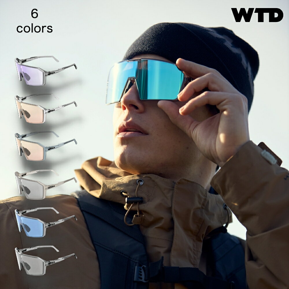 Rakuten - (WTD) STEALTH スポーツサングラス 調光レンズ 6色 ミラーレンズ メンズ レディース UVカット 軽量 釣り ゴルフ 自転車 ランニング ドライブ アウトドア ワイドレンズ アジアンフィット