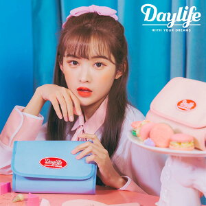 DAYLIFE MACAROON POUCH かわいい 化粧ポーチ SNS話題 収納ポーチ メークアップポーチ カラフル 人気 高校生 大学生 20代 レディース 大人 学生 女子高生 リュック 女子高生 通学リュック DAYLIFE リュック 女子高生 スタイル リュック 通学 女子 JK