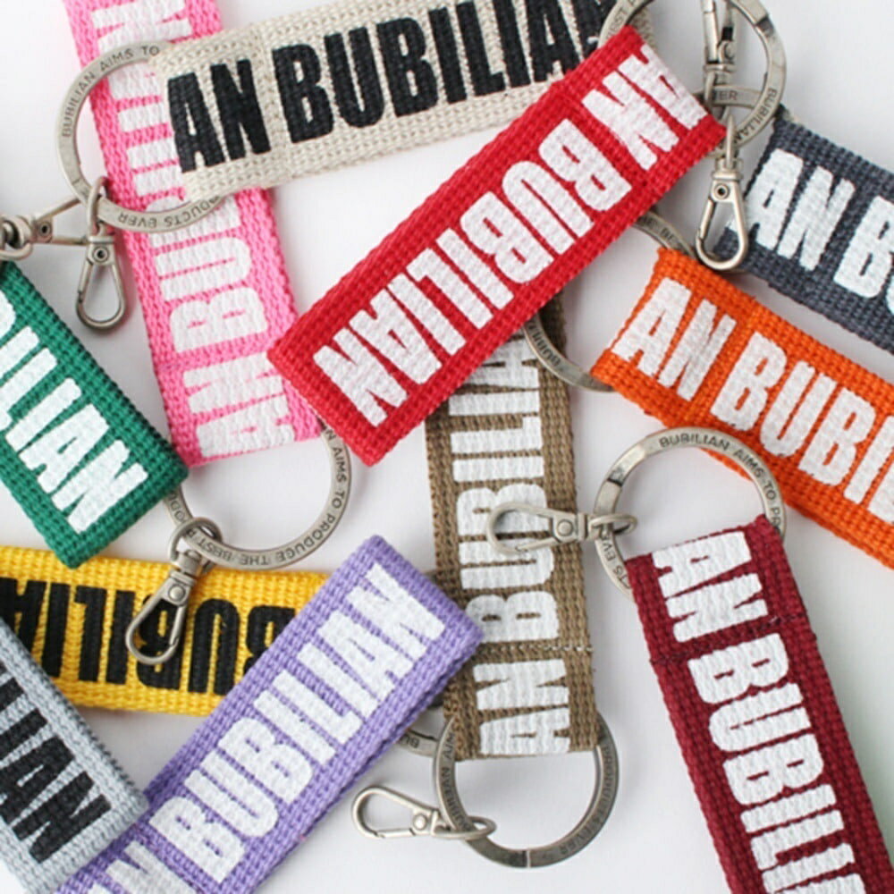 bubilian Point Label Key Holder ポイント ラベル キーホルダー タグ バッグに付ける バッグ用アクセサリー ロゴ入り カラフル かわいい バッグチャーム チャーム かばん スクールバッグ リュック メッセンジャーバッグ